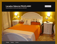 Tablet Screenshot of lacados-valencia.com